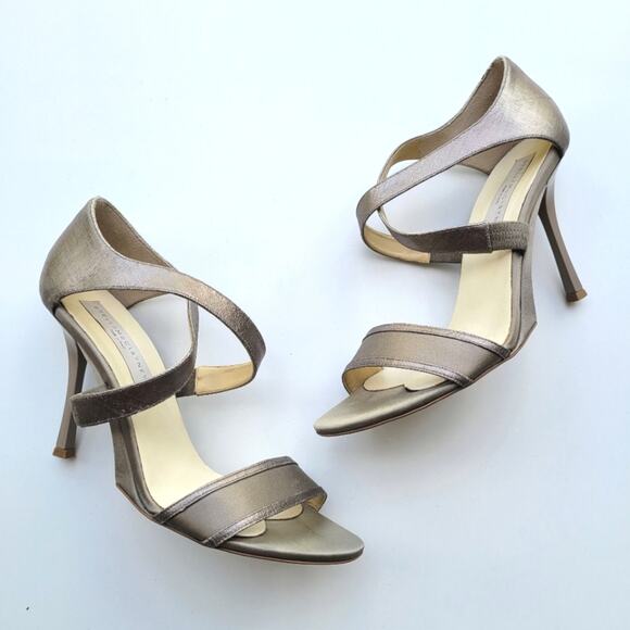 Stella Mccartney  Metallic Heels - Picture 1 of 11